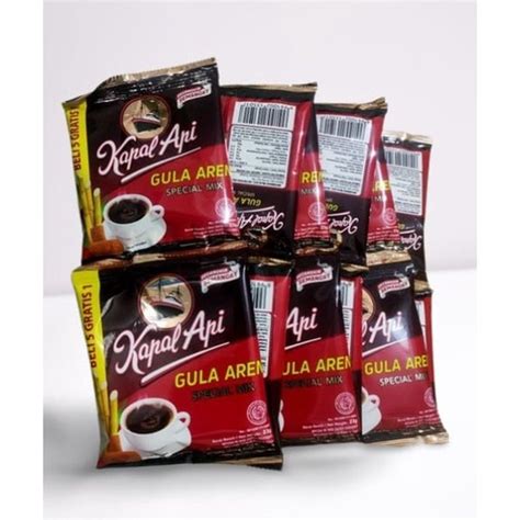 Jual Kopi Kapal Api Mix Gula Aren 10 Sachet X 23g Shopee Indonesia