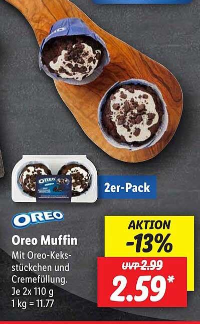 Oreo Muffin Angebot Bei Lidl Prospekte De