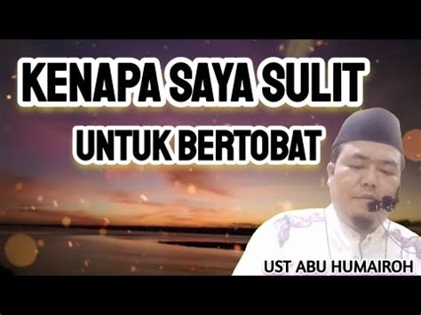 Cara Berhenti Dari Maksiat Youtube