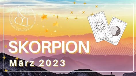 Rückschau und VISION TAROT SKORPION März 2023 YouTube