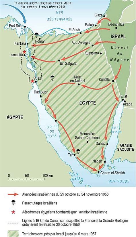 The Occupation Of Sinai 1956 By Philippe Rekacewicz Le Monde