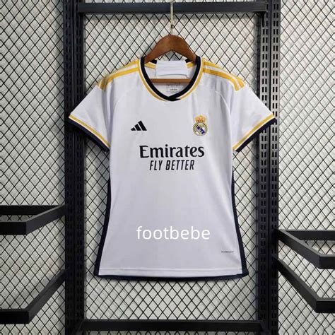 Real Madrid Trikot 2023 2024 Damen Heim weiß footbebe de