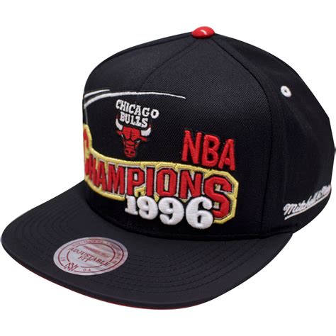 Chicago Bulls 1996 NBA Finals Championship Snapback Hat – Cap Swag