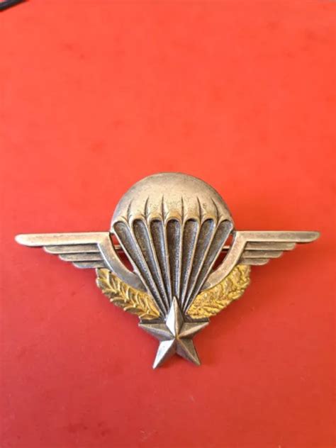 Insigne Militaire Brevet Parachutiste Num Rot Ann E Eur