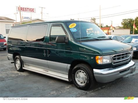 Deep Emerald Green Metallic Ford E Series Van E Custom