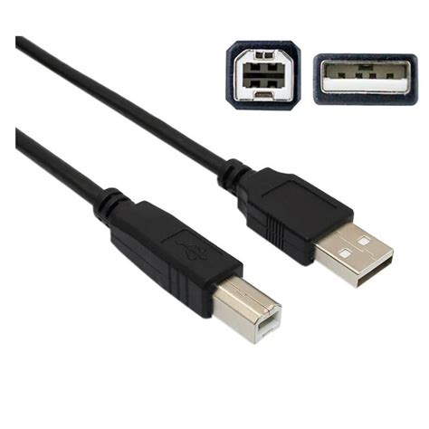 Cablu Imprimanta USB A La USB B Compatibil Cu Imprimante Epson Canon