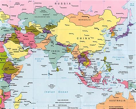 Far East Asia Map