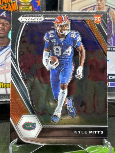 2021 Prizm Draft Picks Chrome 108 KYLE PITTS Atlanta Falcons Rookie RC