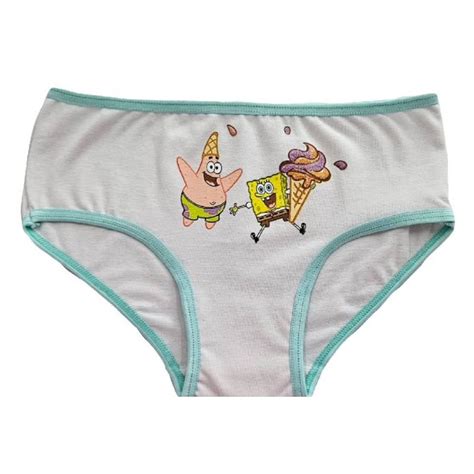 Bikini Bob Esponja para Niña Estampado Blanco Talla 6 Walmart