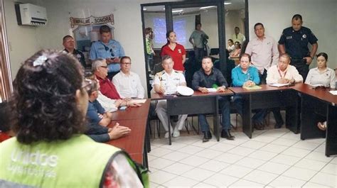 Autoridades de Empalme instalan Comité de Huracanes