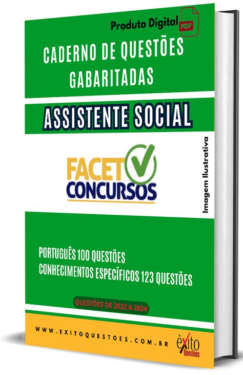 Caderno De Quest Es Gabaritadas Assistente Social Facet Xito Quest Es