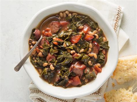 Sausage Collards And Black Eyed Pea Soup