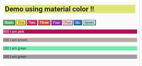 Angular material color | Learn How Color work in Angular material?