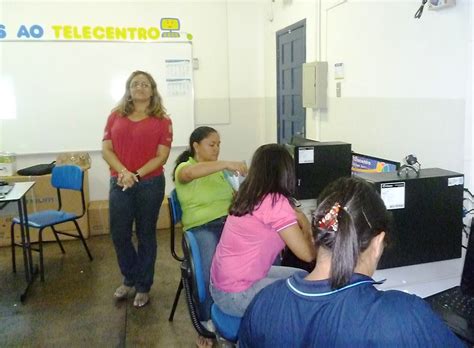 Escola Municipal Jos Tavares De Mac Do Forma O Telecentro O Uso