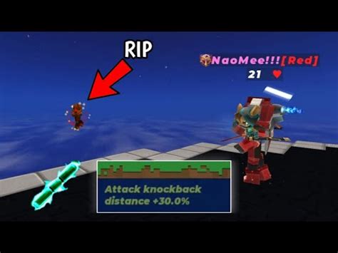 How To Increase Your Knockback Effect In Bedwars Blockman Go YouTube