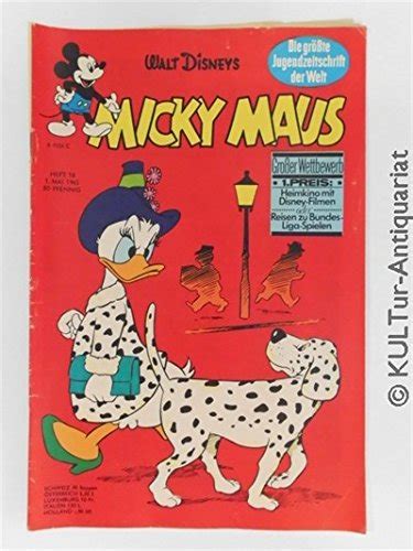 Micky Maus Heft Von Original Kein Nachdruck Disney Walt