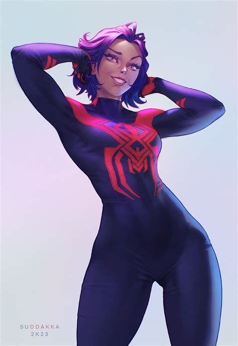 Spider Woman 2099 (Art by me) : r/Spiderman