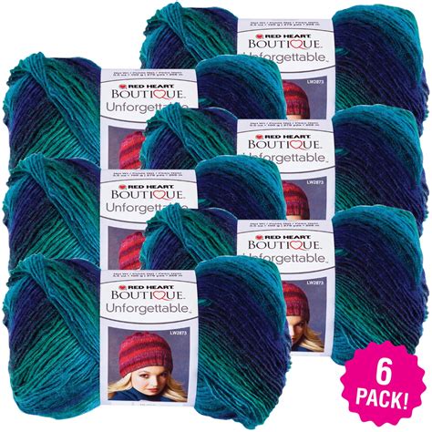 Red Heart Boutique Unforgettable Yarn Dragonfly Multipack Of 6