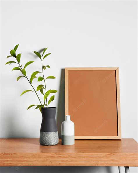 Premium Photo | Minimalist interior desk design