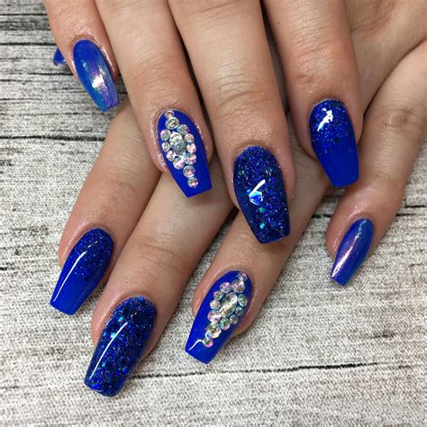 Nail Art Inspiration Fashionladyloves Naildesign Blaue