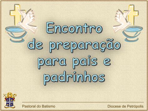 Palestra Para Pais E Padrinhos Para Formacao Das Pastorais Rev By