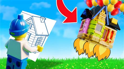 Wir Bauen Ein FLIEGENDES LEGO HAUS In Fortnite LEGO 100 Lachflash