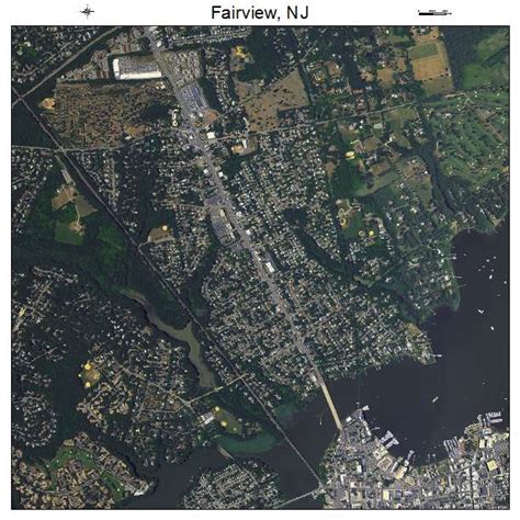 Aerial Photography Map of Fairview, NJ New Jersey