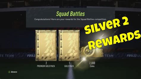 Fut Squad Battle Rewards Silver Gold Pack Premium Gold