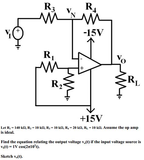 Solved Let R1 140 K Ohm R2 10 Ohm R3 10 K Ohm R4 Chegg