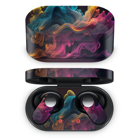 Enhance Your Oneplus Nord Buds With Colorful Smoke Earbud Skin