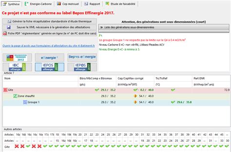 Synth Se Rt De R Sultats Documentation Des Logiciels Izuba Nergies