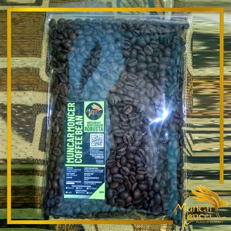 Biji Kopi Roast Bean Roasted Bean Coffee Robusta Petik Merah Pilihan