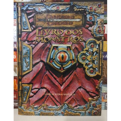 Livro dos Monstros Dungeons Dragons 3ª edição RPG Shopee Brasil