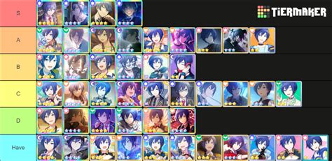 Pjsk Kaito Cards Tier List Community Rankings Tiermaker