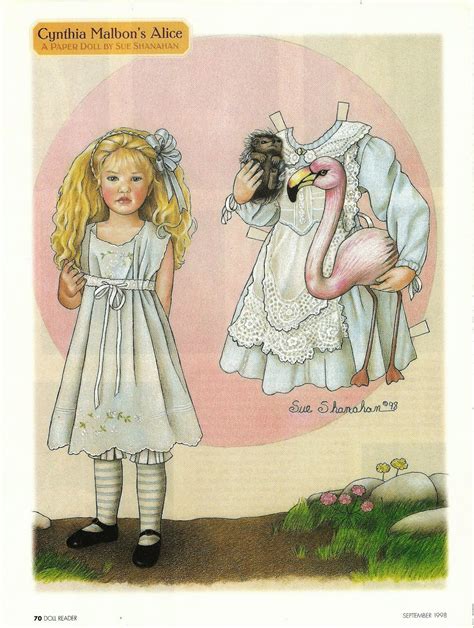 Miss Missy Paper Dolls Alice