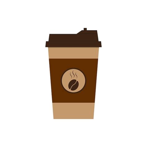 Premium Vector Coffee In A Paper Cup Coffee To Go Vector Illustration