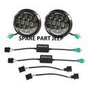 Jual Headlamp Lampu Besar Led Inch Watt Jeep Cj Wrangler Rubicon