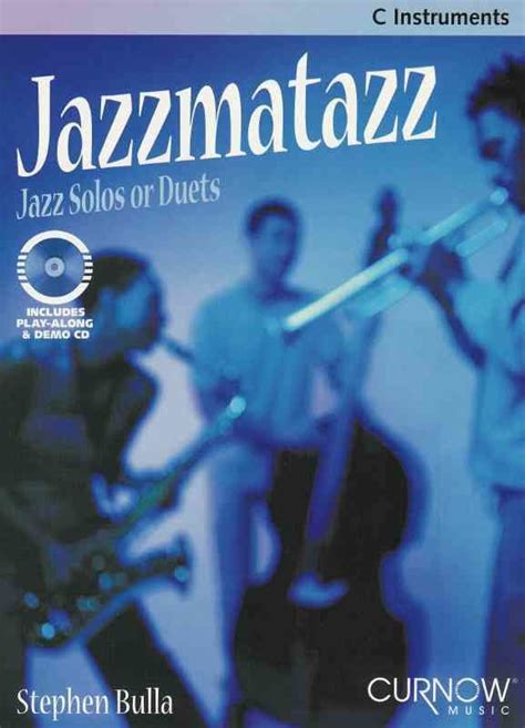 Curnow Music Press Inc Jazzmatazz Cd C Instrument Duets Clarina