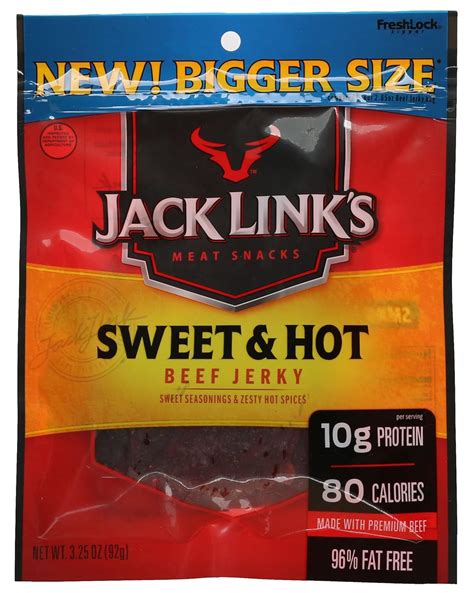 Jack Link Beef Jerky Sweet Hot Oz Amazon Grocery