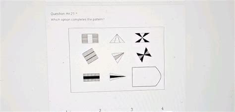 Question Mr 21 Which Option Completes The StudyX