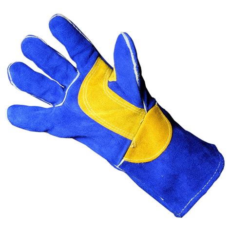 Guantes de piel de vacuno de alta protección VELDER KB talla 10 Leroy