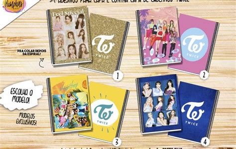 Adesivo Para Caderno Twice Kpop Elo Produtos Especiais Twice