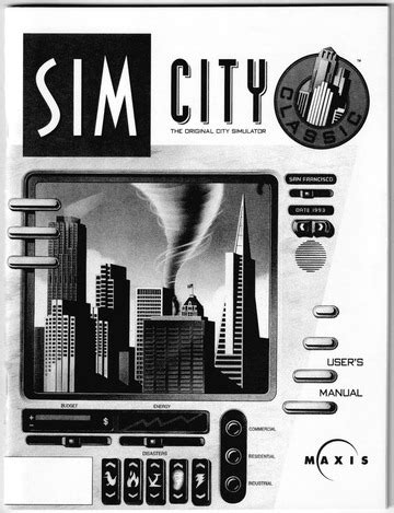 SimCity Classic - Manual : Maxis Software Inc. : Free Download, Borrow, and Streaming : Internet ...