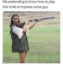 Fork knife - Meme Guy