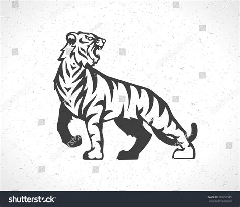 Tiger Logo Emblem Template for Business Design