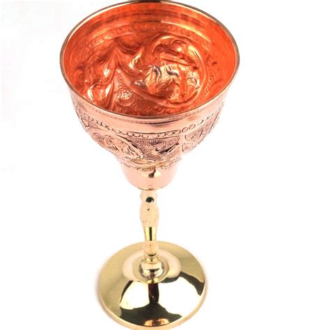 Copper Goblet At Rs Piece Copper Wine Glass In Ghaziabad Id