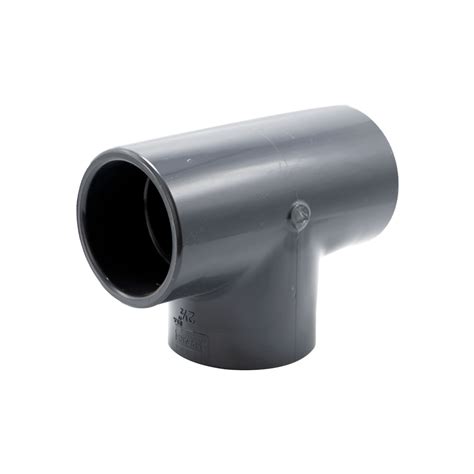 2 1 2 Schedule 80 Gray PVC Socket Tee U S Plastic Corp