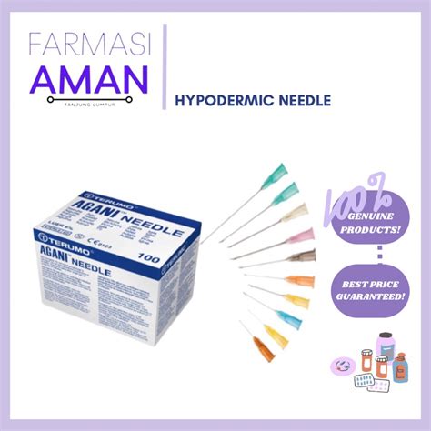 Terumo Agani Needle Per Box Pcs G G G G G G X