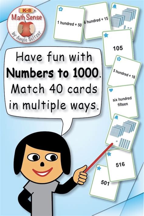 Read Write Numbers To Place Value Matching Card Games B