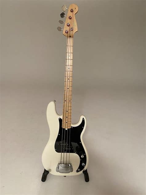 Fender Style P Bass By Deftone White Reverb